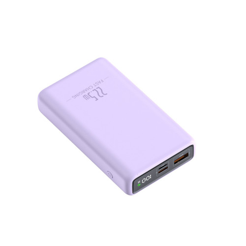 新款禮品充電寶超級快充迷你小巧可攜式自帶線20000安培行動電源