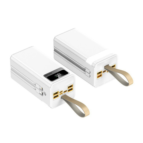 自帶線160000安培大容量超級快充電寶大容量戶外行動電源