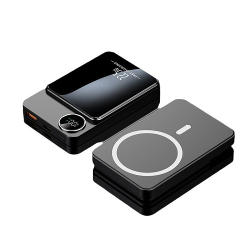 磁吸充電寶Magsafe10000安培5000背夾PD雙向快充22.5W電源
