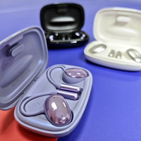 開放式藍牙耳機不入耳掛耳式跑步防水大電量超長續航運動風