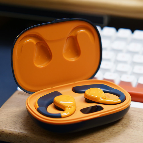 開放式藍牙耳機不入耳掛耳式跑步防水大電量超長續航運動風