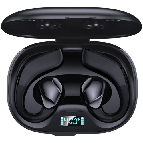 開放式藍牙耳機不入耳掛耳式跑步防水大電量超長續航運動風