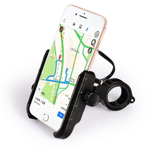 摩達通摩托車手機支架帶usb電器qc3.0快充鋁合金導航手機架帶開關