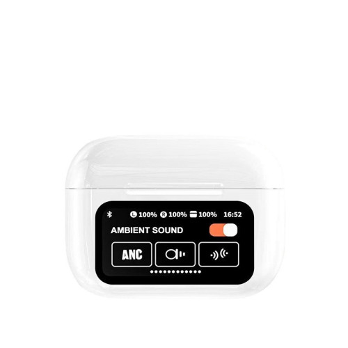 新款a9pro藍牙耳機全彩觸控螢幕超長續航ANC降噪無線款