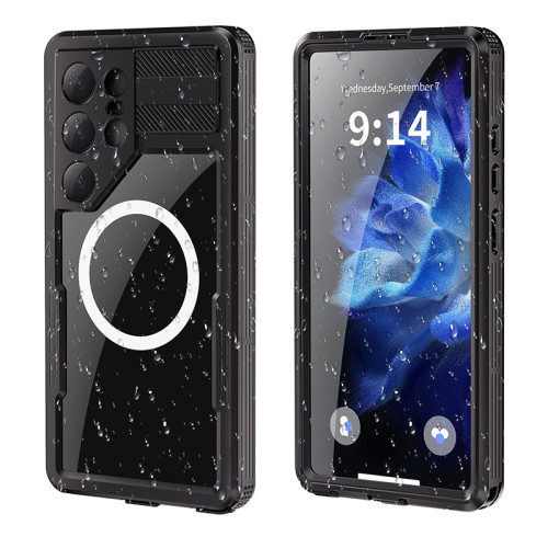 適用三星SAMSUNGS25ULTRA手機遊泳潛運動防水防摔保護殼