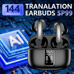 翻譯耳機SP99 藍牙無線翻譯ai耳機 144種語言翻譯 同聲翻譯