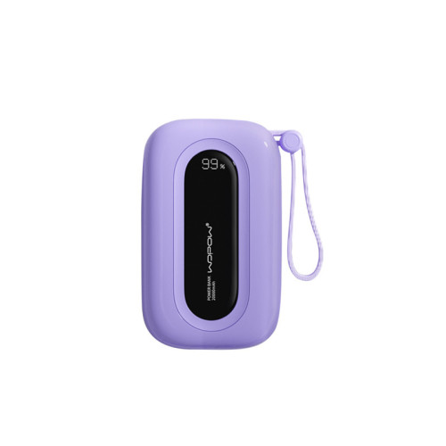 WOPOW沃品小彩蛋升級款充電寶20000安培帶線快充行動電源新品