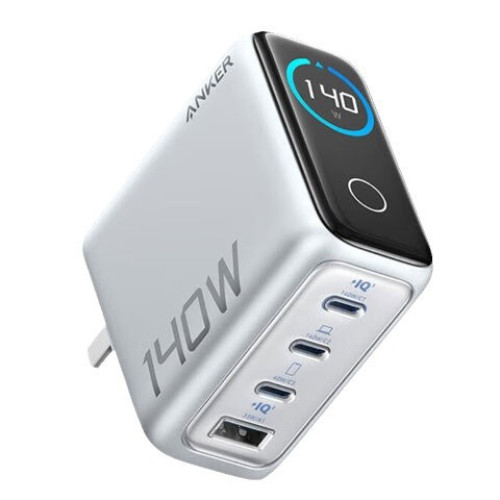 ANKER安克140W充電器充電線套裝 智能雙視窗氮化鎵B2697