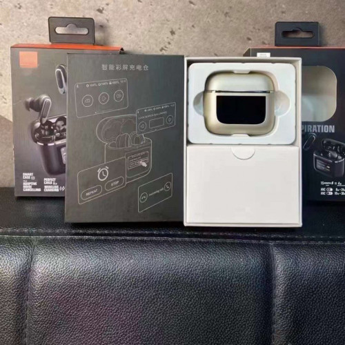 新款TONR PRO2數顯觸控螢幕藍牙耳機ANC運動降噪V8超長待機耳機