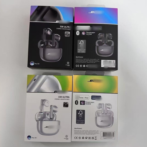 新款 K330 ultra 鋅合金倉高質量半入耳式運動藍牙耳機重低音