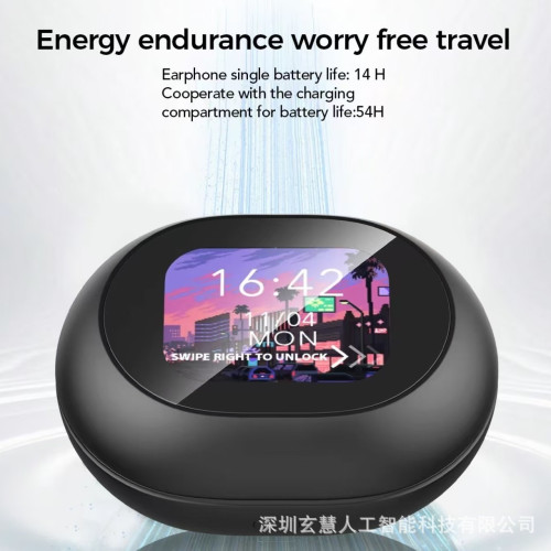 ai翻譯miniso掛耳式ms188不入耳開放式OWS藍牙耳機
