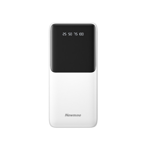 新國標認証適用紐曼充電寶自帶四線10000安培數顯行動電源GN-08C
