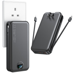 Power Bank with Built in Cables and AC Wall PlugAC插頭充電寶