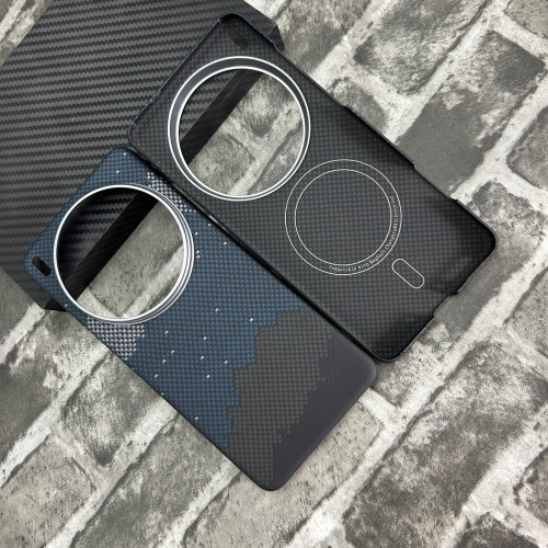 適用VIVO X200ultra手機殼凱夫拉磁吸碳纖維保護套600D新品X200s