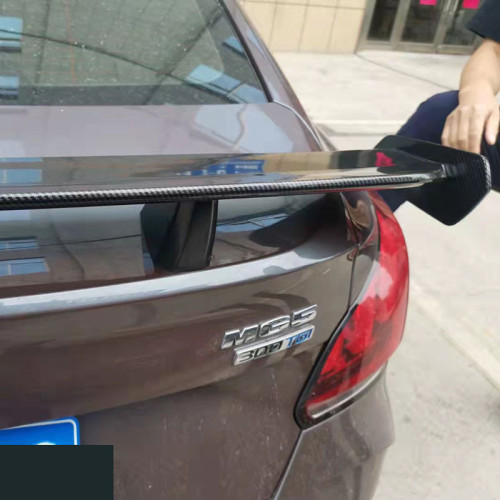 汽車通用尾翼改裝三廂通用免打孔海鷗尾翼GT跑車翼賽車翼免打孔