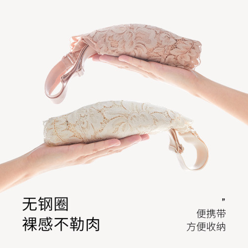 內衣女大胸顯小薄款防下垂收副乳無鋼圈縮胸神器大碼調整型文胸罩
