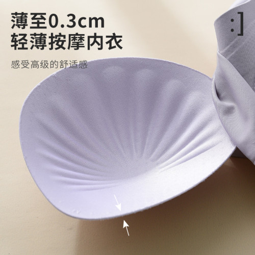歐美全包容大碼內衣女大胸顯小薄款無鋼圈無痕裸感文胸收副乳胸罩