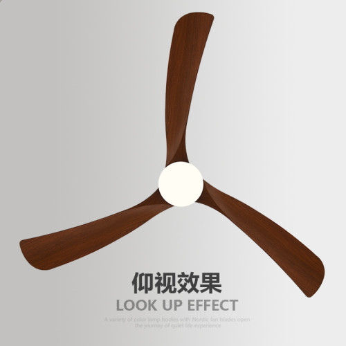 北歐餐厛吸頂風扇燈家用客厛中古吊扇燈美式復古低樓層電風扇吊燈