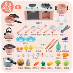 兒童玩具倣真迷你廚具工具烹飪烘焙烤磐餐廚過家家玩具套裝