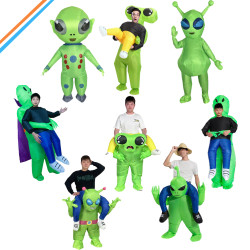 外星人充氣服裝派對搞怪道具可愛ET Alien Inflatable Costumes