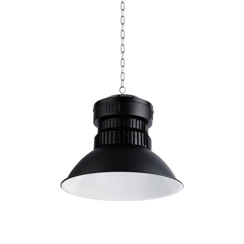 黑色鰭片led工鑛燈廠房吊燈工廠車間照明體育館倉庫100W150W200W