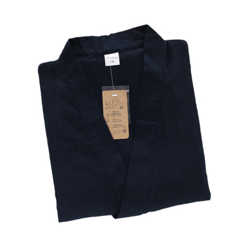 日式睡衣春秋情侶男女士和服汗蒸服純棉雙層紗布家居服套裝薄款