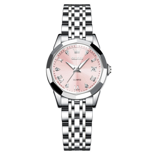 2025新款歐利時品牌手錶小衆時尚石英表抖音爆款復古女士手錶女表