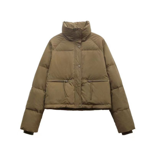 反季新款棉服女短款百搭韓版立領小個子加厚麵包服高檔棉衣外套