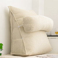 【免運】沙發靠枕床上床頭靠墊軟包腰靠辦公室護腰久坐神器飄窗靠背可拆洗