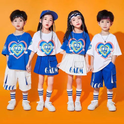 幼兒園六一舞蹈合唱表演服兒童啦啦隊服裝小學生運動會入場演出服