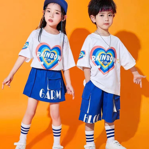 幼兒園六一舞蹈合唱表演服兒童啦啦隊服裝小學生運動會入場演出服