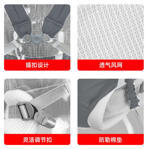 嬰兒背帶寶寶出行背袋初生兒四季可用簡易雙肩背帶多功能抱娃神器