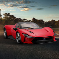 Burago比美高法拉利1:18SP3汽車模型仿真合金車模玩具車精裝版擺