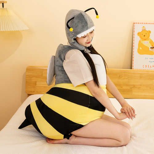 創意兒童蜜蜂服裝禮盒萌寶cosplay生日百變睡袋全套卡通人物