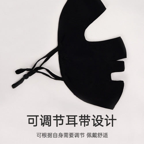 真絲防曬面罩全臉女100%桑蠶絲口罩面紗親膚透氣開車戶外防紫外線