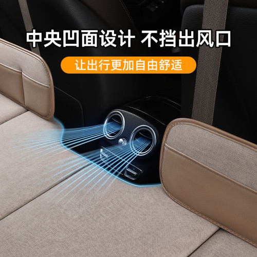 車用折曡床可攜式汽車後排床墊轎車SUV旅行床汽車內後座睡墊