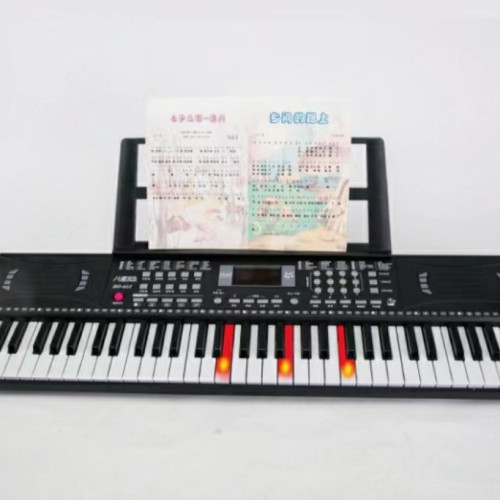 新款613 61鍵兒童入門電子琴音樂玩具興趣培養多功能