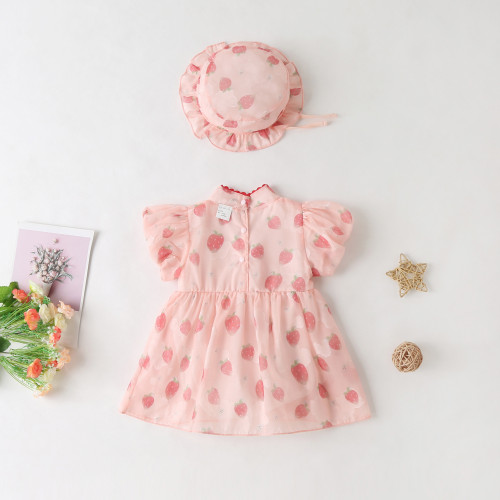babyins童裝夏季風裙子嬰兒連體衣新生兒外出漢服衣服