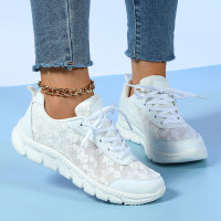 晉江冷粘鞋網面透氣休閒運動鞋軟底舒適戶外跑步鞋時尚百搭小白鞋