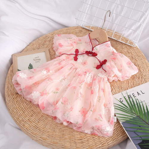 新生嬰兒衣服女寶寶夏季新款短袖連體衣超萌可愛公主包屁衣爬服潮