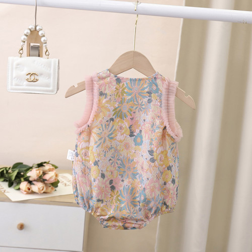 新起點服飾嬰兒衣服夏裝連體衣女寶寶風漢服爬爬服夏季包屁衣 新起點服飾嬰兒衣服夏裝連體衣女寶寶風漢服爬爬服夏季包屁衣