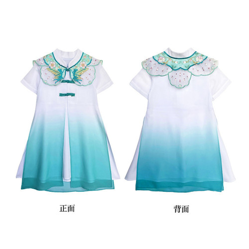 六一兒童演出服男女童幼兒園大合唱服風古裝漢服小學生表演服
