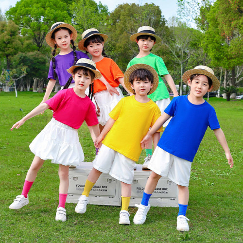 六一兒童演出服多巴胺表演服幼兒園畢業照班服小學生運動會啦啦隊