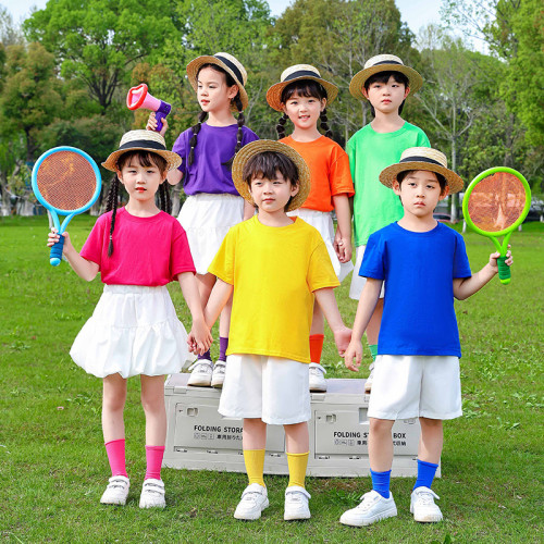 六一兒童演出服多巴胺表演服幼兒園畢業照班服小學生運動會啦啦隊