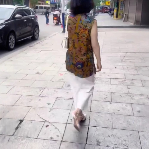 25577大愛美依緣2025夏季新款新中式復古國風襯衫馬甲小腳褲顯瘦