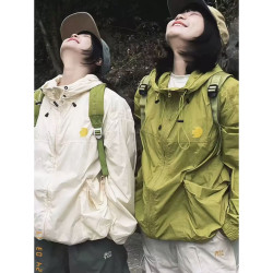 防曬衣外套女夏季新款防紫外線透氣戶外山系運動沖鋒衣輕薄防曬服