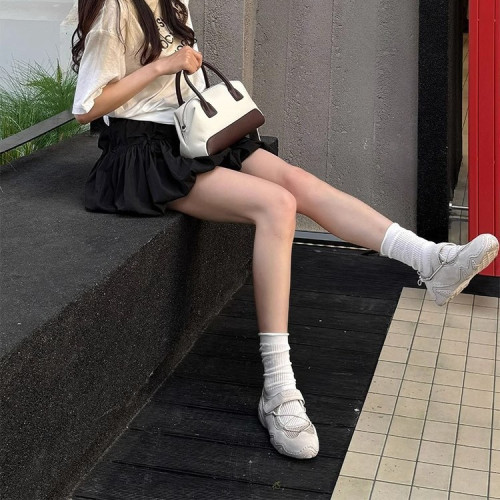 運動鞋女款2025新款夏季爆款透氣網面軟底淺口復古戶外百搭休閒鞋