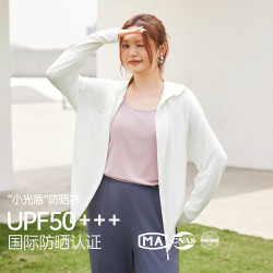 【戶外穿搭】涼感防曬衣薄款透氣外套纖莉秀大碼女裝胖mm夏裝新款