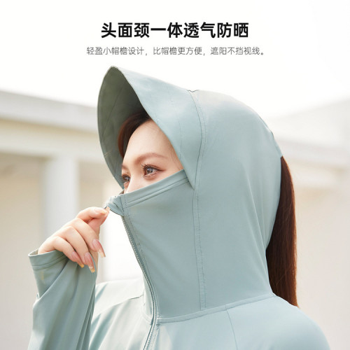 【戶外穿搭】涼感防曬衣薄款透氣外套纖莉秀大碼女裝胖mm夏裝新款
