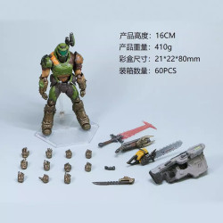 figma-140 燬滅戰士 永恒 惡魔獵殺者 可動手辦模型擺件 禮物